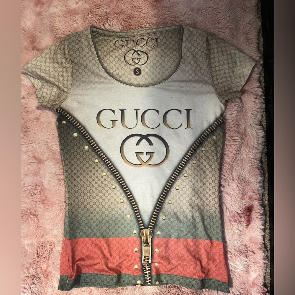 Gucci Multicolor Graphic T-Shirt